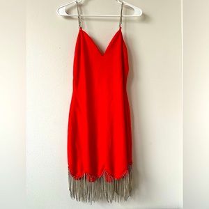 FASHION NOVA crystal mini dress